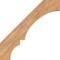 Ekena Millwork 5 1/2"W x 30"D x 30"H Balboa Smooth Knee Brace, Western Red Cedar BRC06X30X30BOA00SWR - alternate 3